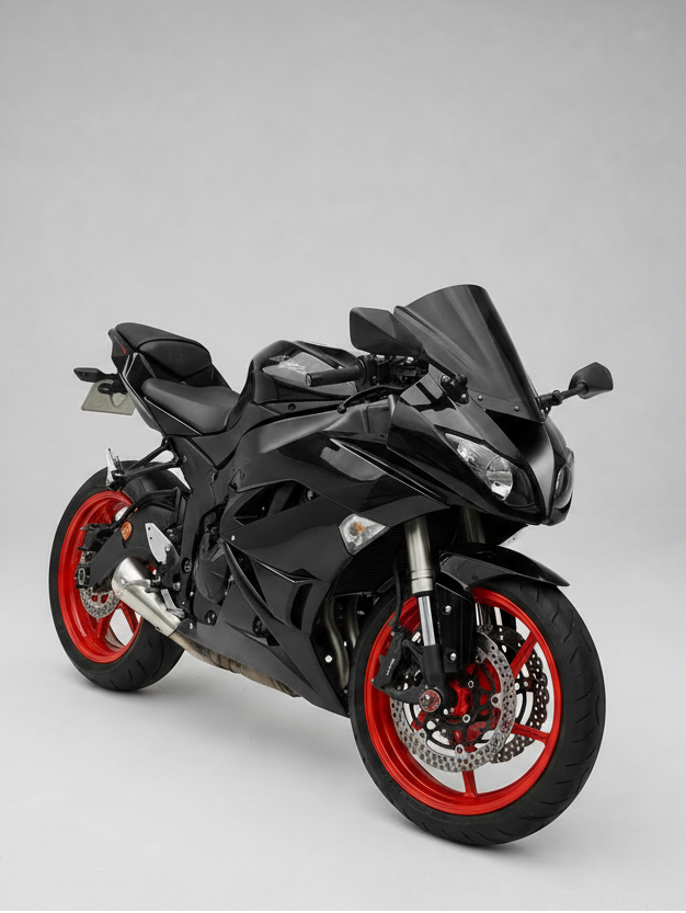 PARA BRISA BOLHA KAWASAKI ZX6R MODELO DOUBLE BUBBLE 09/24