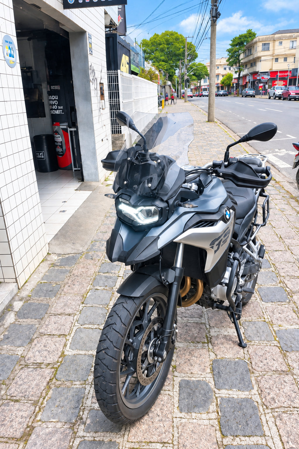 PARA BRISA BOLHA BMW  F 750 GS 19/24 - 38 CM