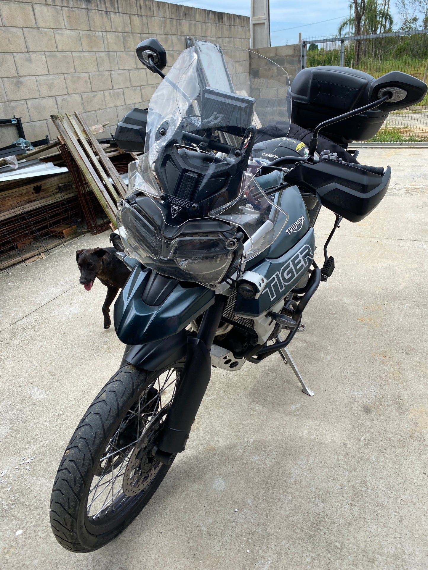 PARA BRISA BOLHA TRIUMPH TIGER 800 17/20 MODELO ORIGINAL