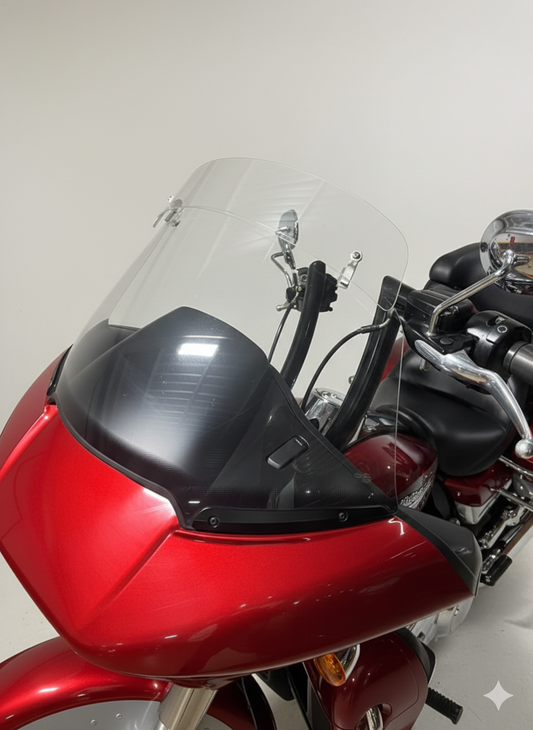 DEFLETOR DE PARA BRISA BOLHA HARLEY DAVIDSON ROAD GLIDE ULTRA 18/23