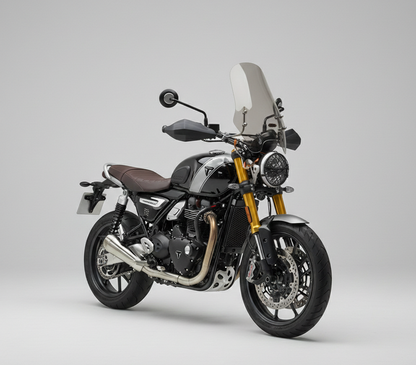 PARA BRISA BOLHA TRIUMPH SCRAMBLER 400/ 900 / 1200 X/ STREET TWIN 900/1200/ DUCATI SCRAMBLER ICON MACH