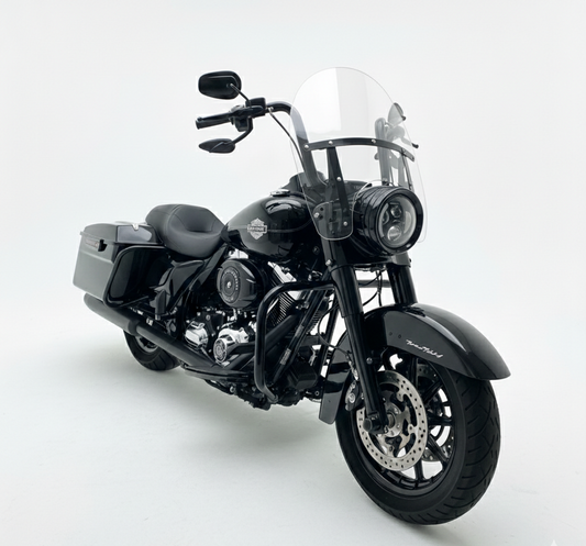 PARA BRISA BOLHA HARLEY DAVIDSON ROAD KING 18/26 TIRAS RETAS