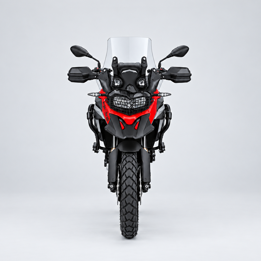 PARA BRISA BOLHA BMW F 850 GS 19/24 E F 900 GS ADVENTURE 24/25 MODELO CRIATIVA