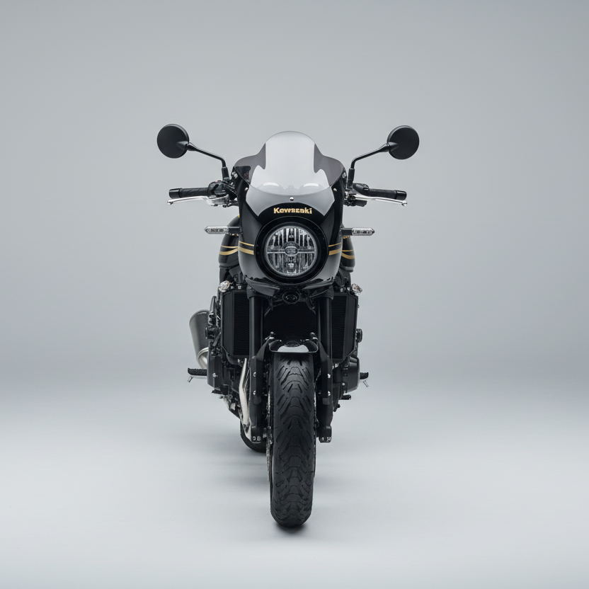 PARA BRISA BOLHA KAWASAKI Z 900 CAFÉ RACER 18/26