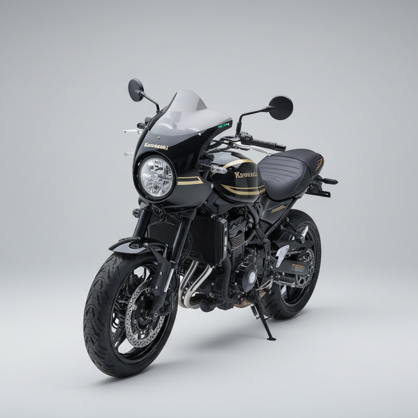 PARA BRISA BOLHA KAWASAKI Z 900 CAFÉ RACER 18/26