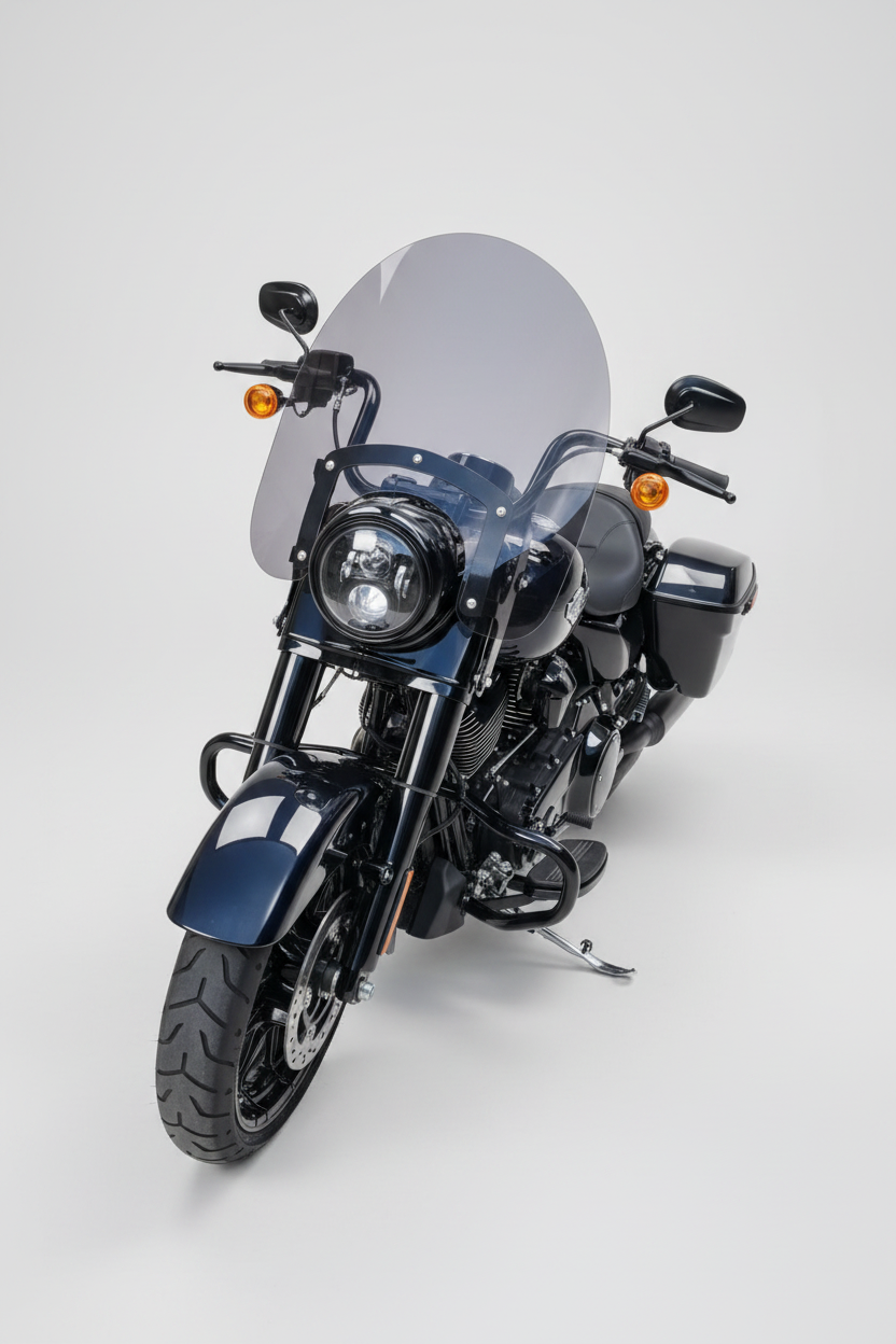 PARA BRISA BOLHA HARLEY DAVIDSON ROAD KING 18/24