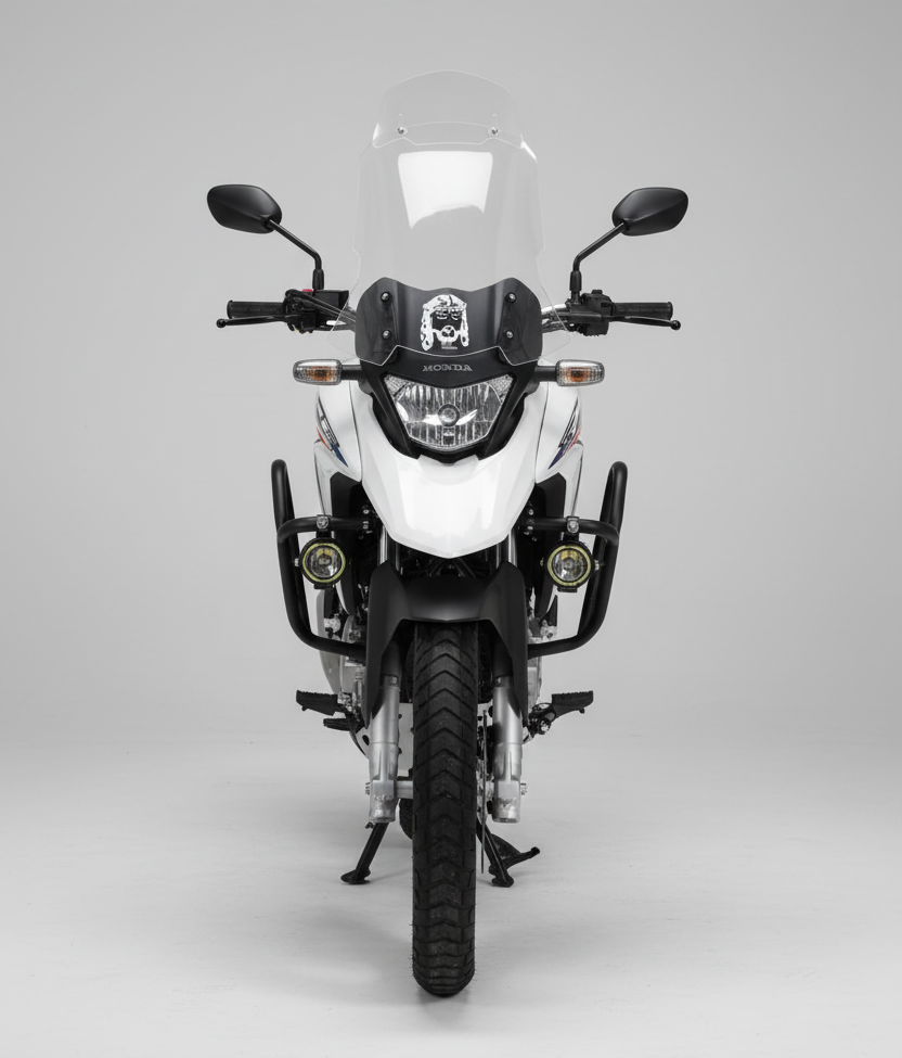 PARA BRISA BOLHA HONDA XRE 300 MOD 2 + DEFLETOR DE BOLHA 09/18