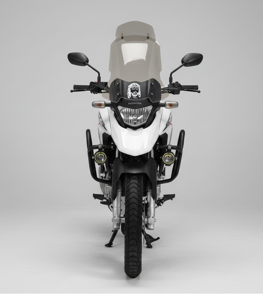 PARA BRISA BOLHA HONDA XRE 300 MOD 2 + DEFLETOR DE BOLHA 09/18