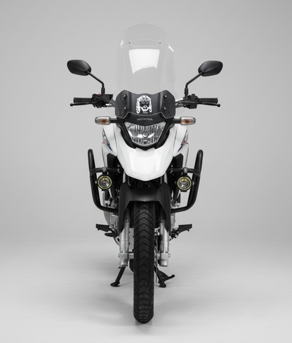 PARA BRISA BOLHA HONDA XRE 300 MOD 2 + DEFLETOR DE BOLHA 09/18