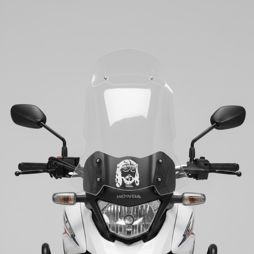PARA BRISA BOLHA HONDA XRE 300 MOD 2 + DEFLETOR DE BOLHA 09/18