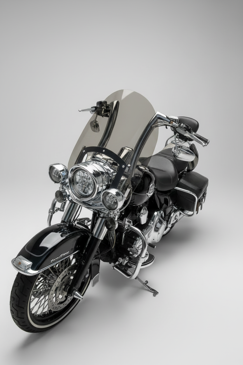 PARA BRISA BOLHA HARLEY DAVIDSON ROAD KING 00/26