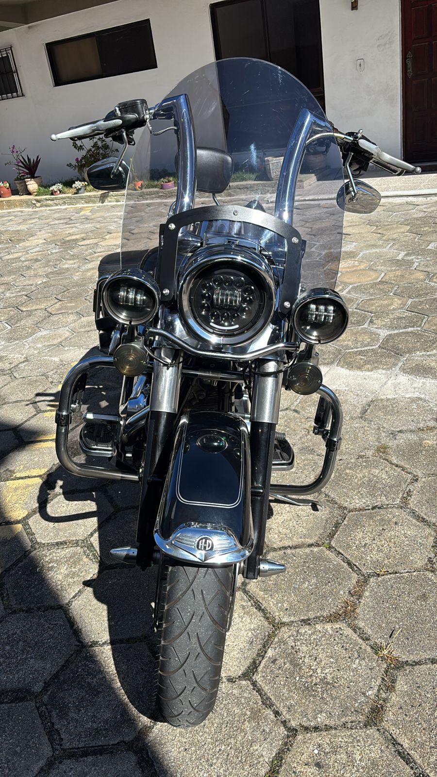 PARA BRISA BOLHA HARLEY DAVIDSON ROAD KING 00/26