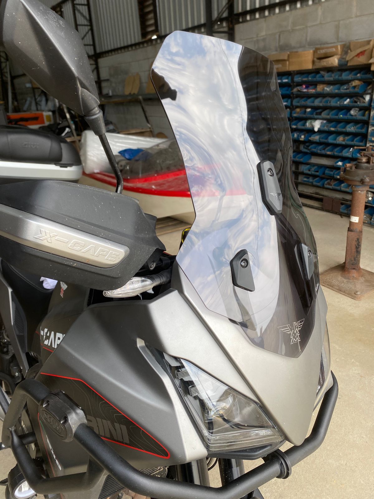 PARA BRISA BOLHA MOTO MORINI X-CAPE 650 2026