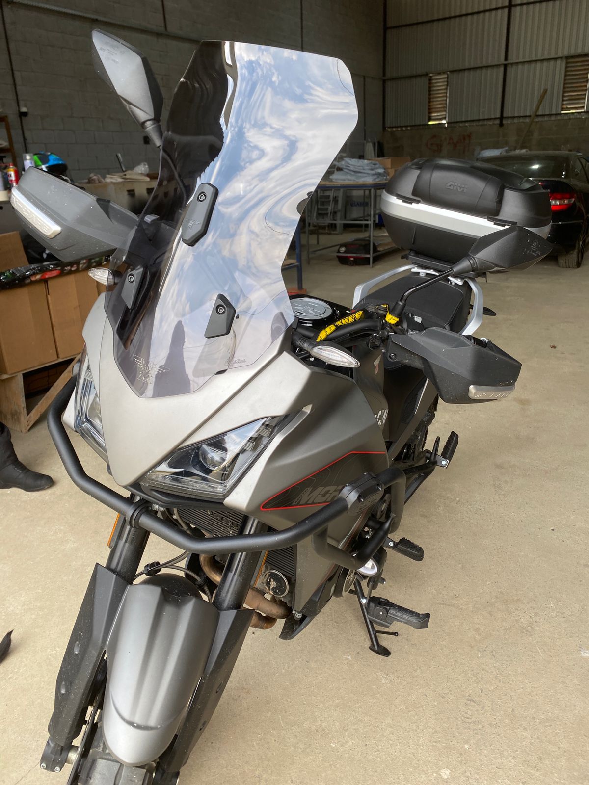 PARA BRISA BOLHA MOTO MORINI X-CAPE 650 2026