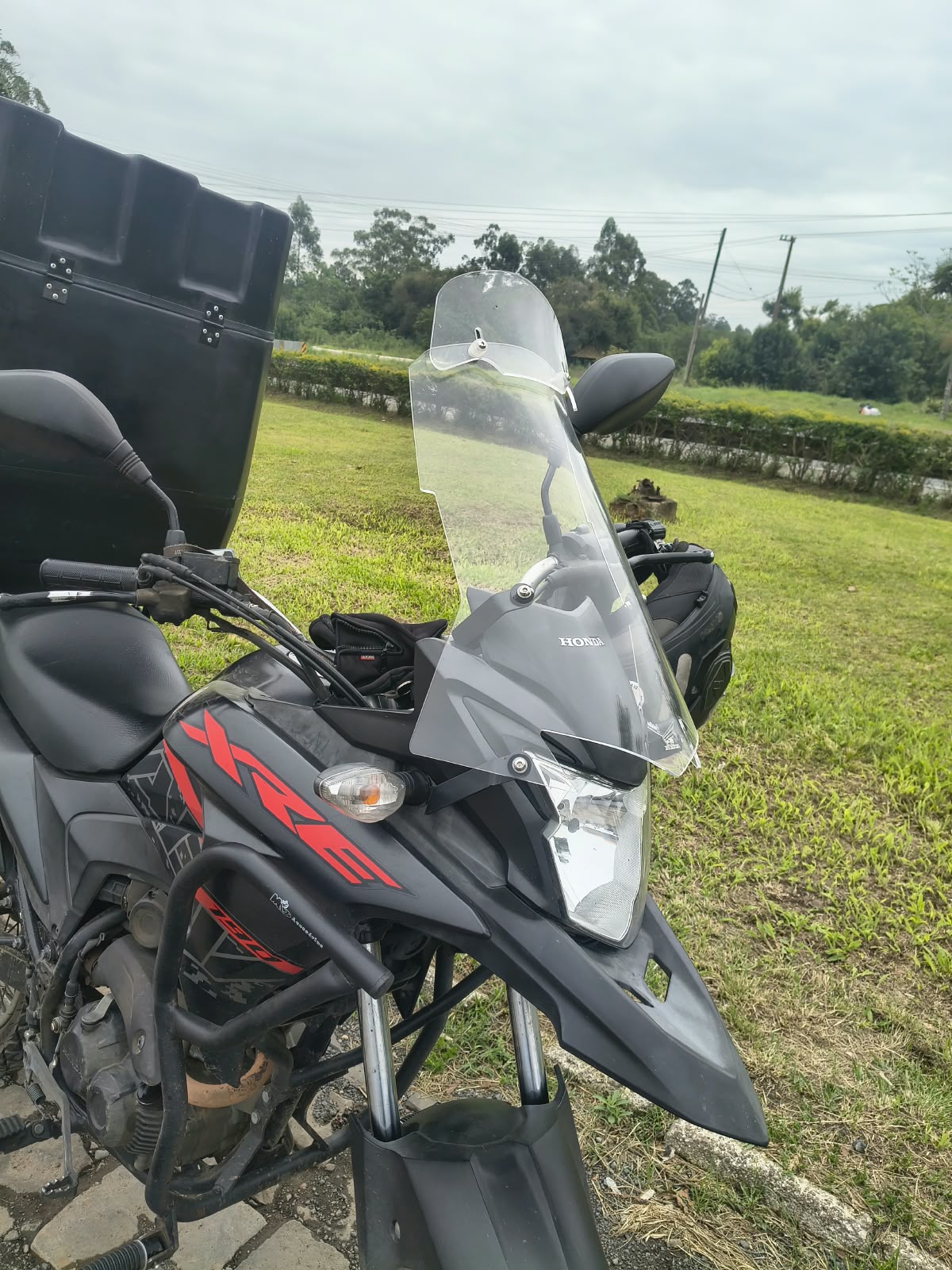PARA BRISA BOLHA HONDA XRE 190+ DEFLETOR DE BOLHA 16/24