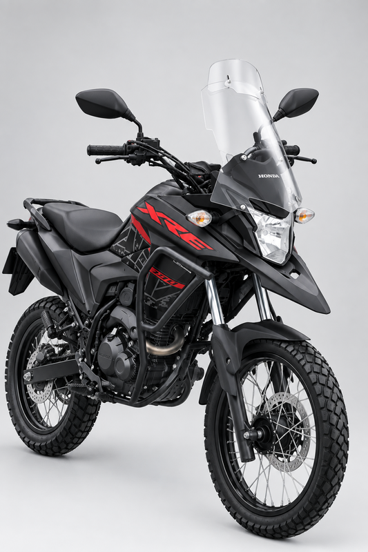 PARA BRISA BOLHA HONDA XRE 190+ DEFLETOR DE BOLHA 16/24