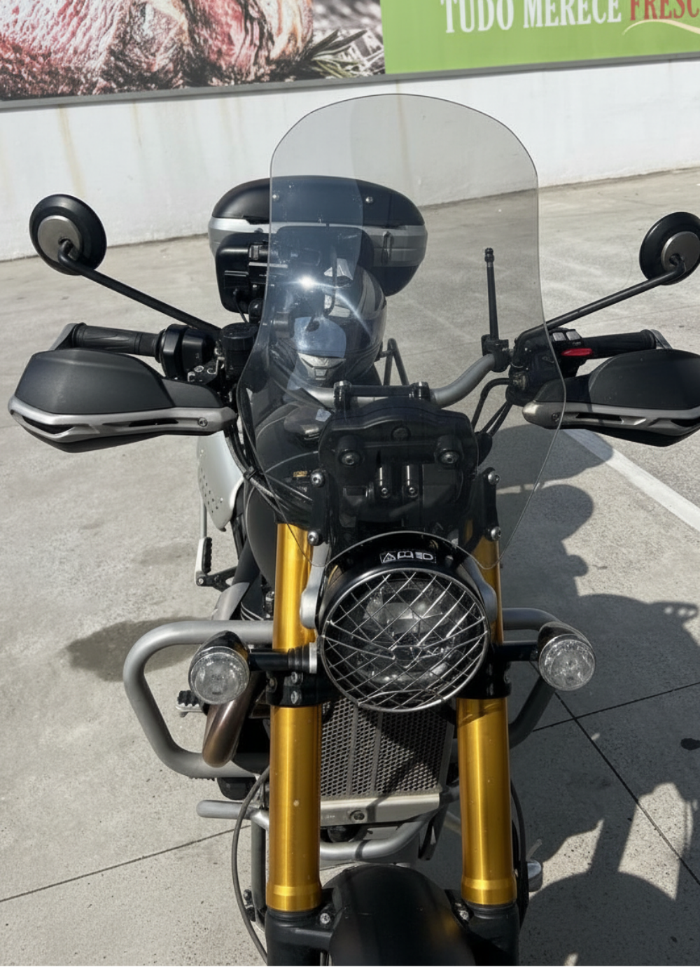 ACRILICO DE REPOSIÇÃO - PARA BRISA BOLHA TRIUMPH SCRAMBLER 1200 22/26