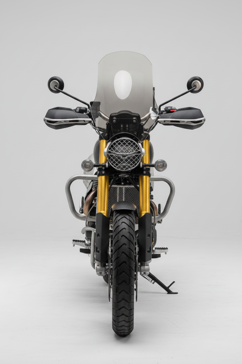 ACRILICO DE REPOSIÇÃO - PARA BRISA BOLHA TRIUMPH SCRAMBLER 1200 22/26