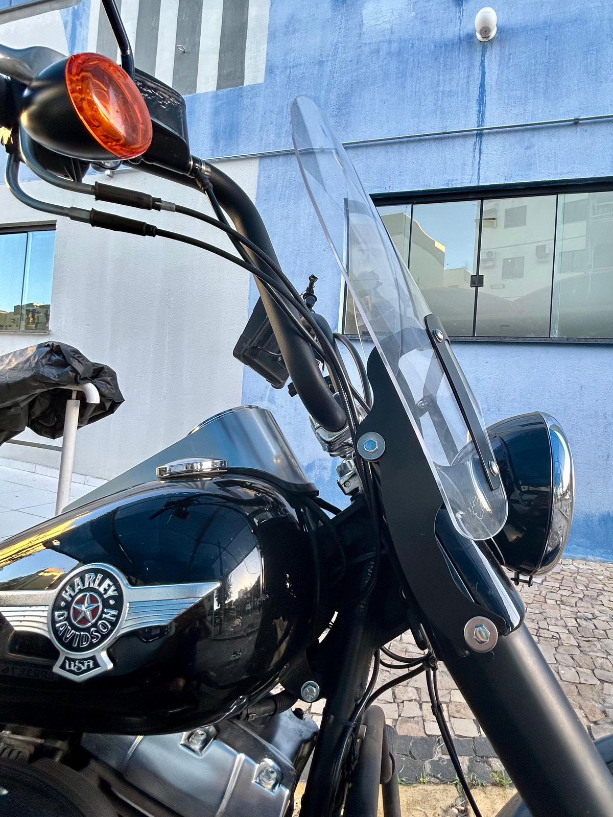 PARA BRISA BOLHA HD HERITAGE/ SAFT TAIL/ CLASSIC/ FAT BOY/ DELUXE/ ROAD KING 94/17