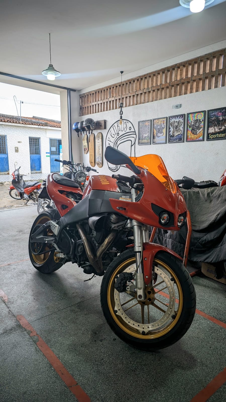 PARA BRISA BOLHA BUELL FIREBOLT XB12R 06/08 DOUBLE BOOUBLE