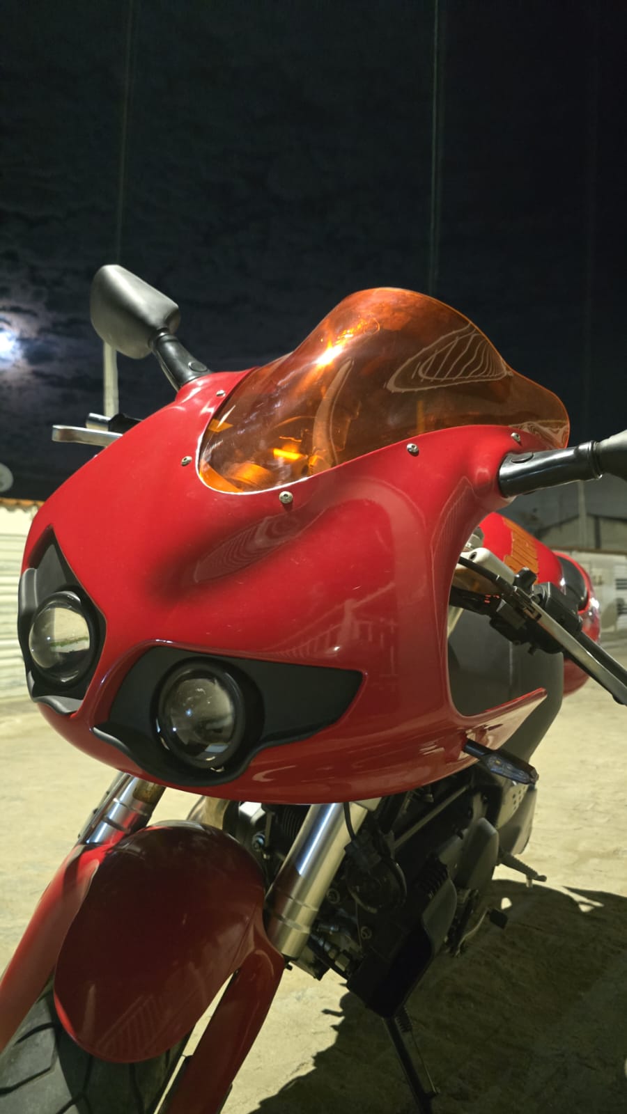 PARA BRISA BOLHA BUELL FIREBOLT XB12R 06/08 DOUBLE BOOUBLE