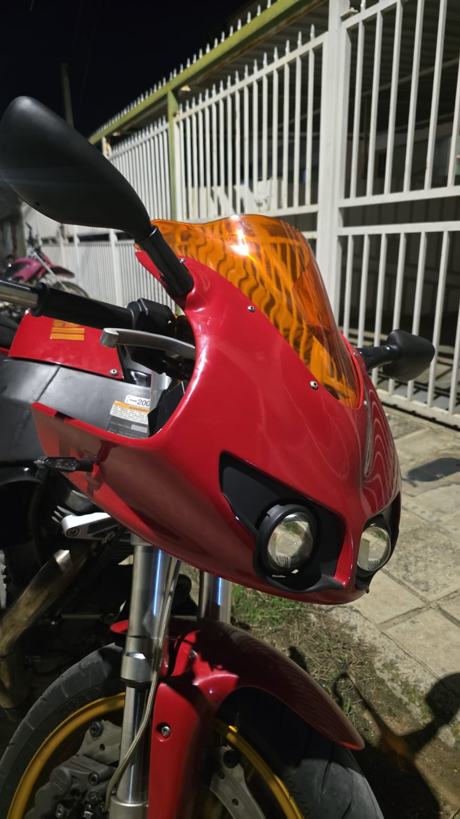 PARA BRISA BOLHA BUELL FIREBOLT XB12R 06/08 DOUBLE BOOUBLE
