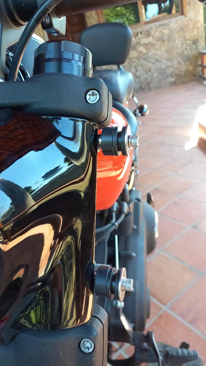 PARA BRISA BOLHA HARLEY DAVIDSON FAT BOB 18/26