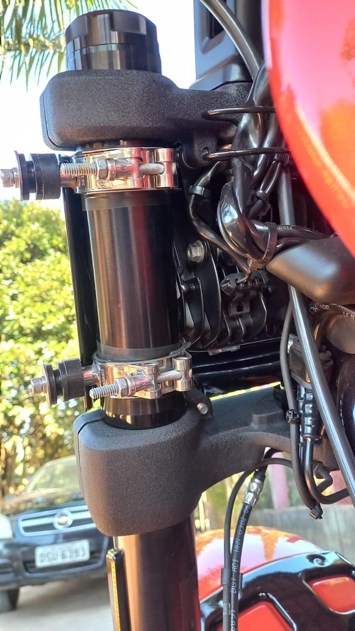 PARA BRISA BOLHA HARLEY DAVIDSON FAT BOB 18/26