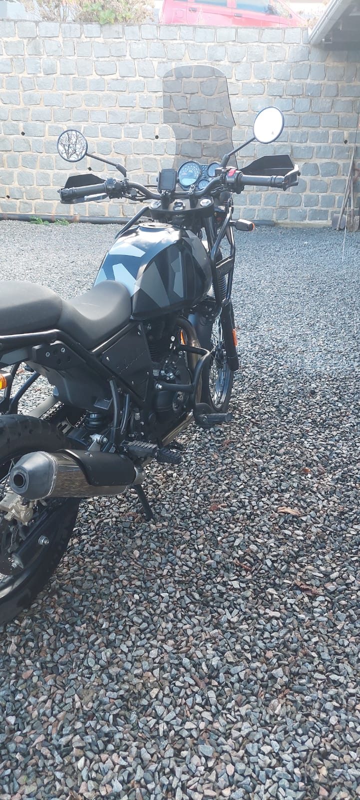 PARA BRISA BOLHA ROYAL ENFIELD HIMALAYAN 411 CC 22/24