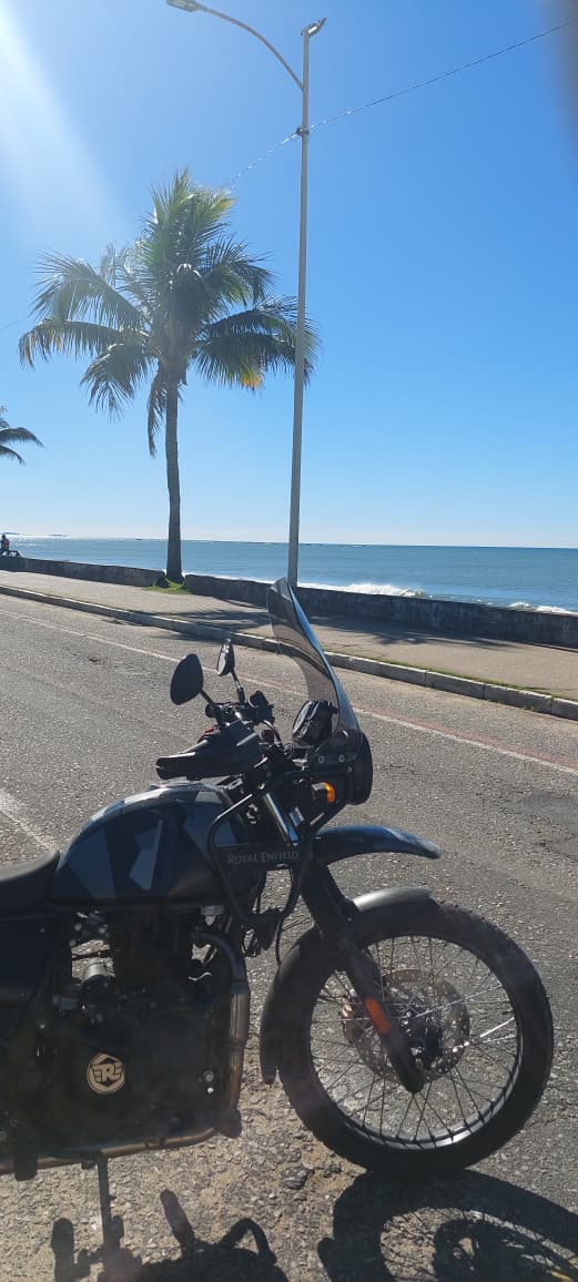 PARA BRISA BOLHA ROYAL ENFIELD HIMALAYAN 411 CC 22/24