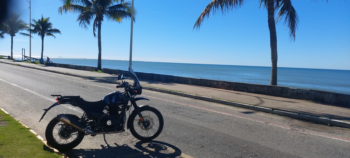PARA BRISA BOLHA ROYAL ENFIELD HIMALAYAN 411 CC 22/24