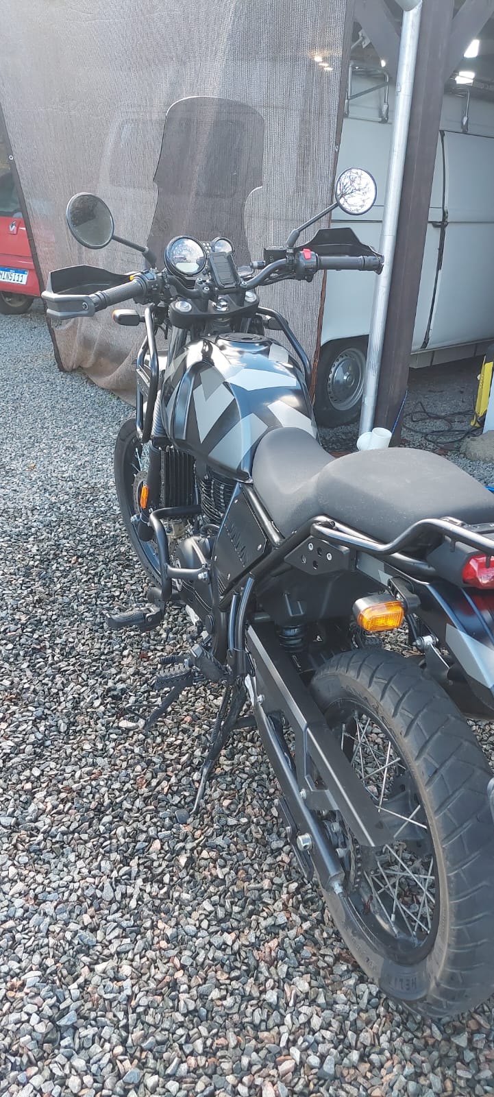 PARA BRISA BOLHA ROYAL ENFIELD HIMALAYAN 411 CC 22/24