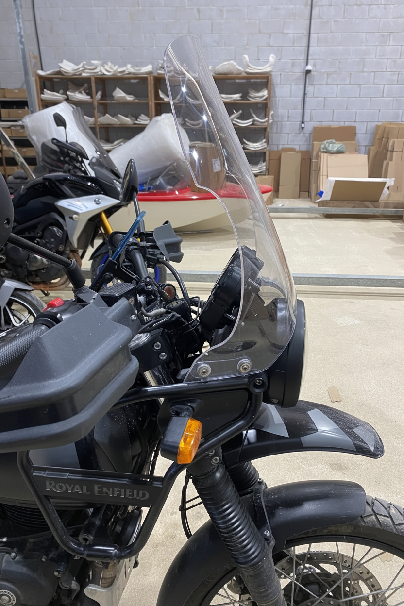 PARA BRISA BOLHA ROYAL ENFIELD HIMALAYAN 411 CC 22/24