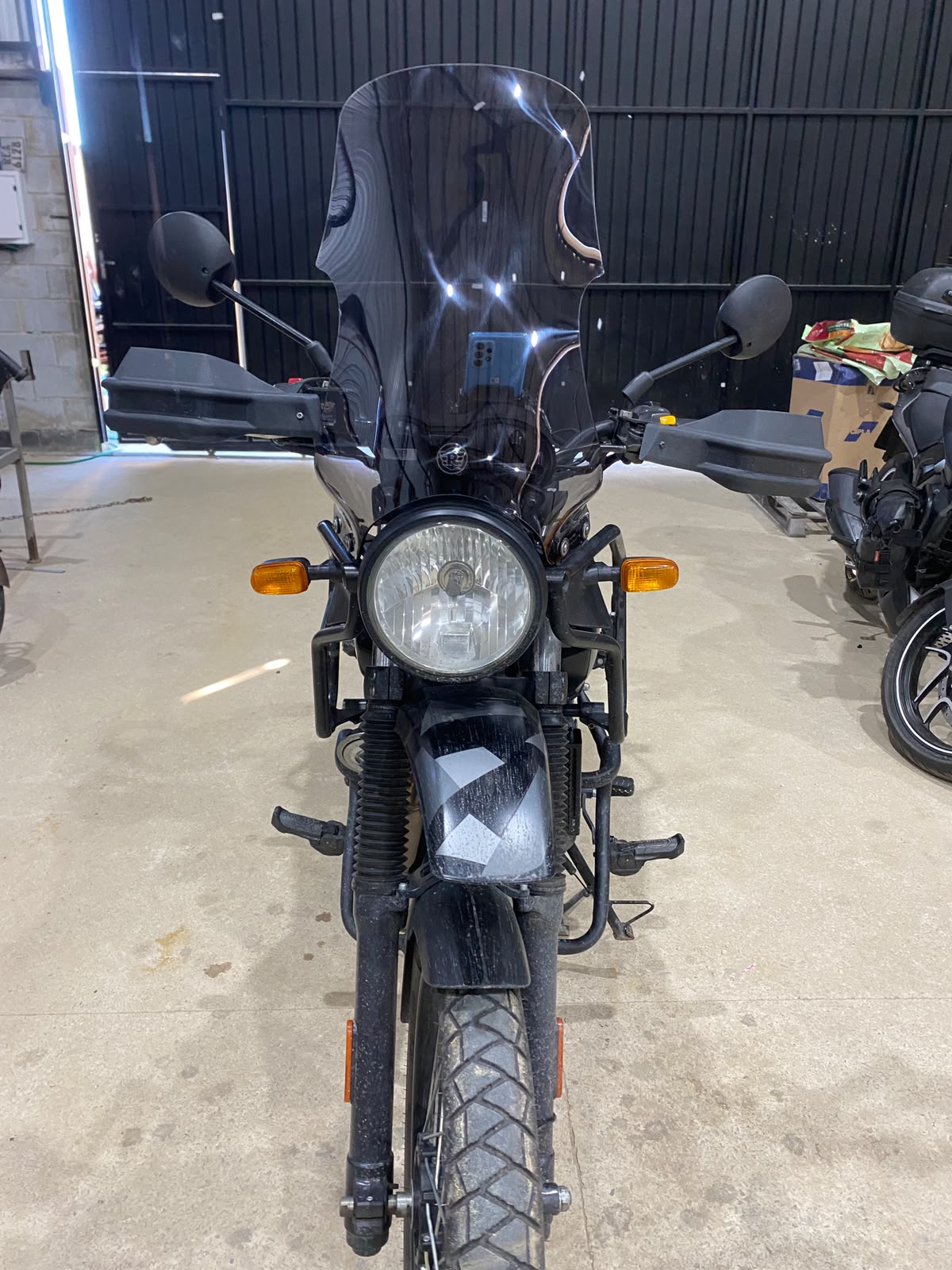 PARA BRISA BOLHA ROYAL ENFIELD HIMALAYAN 411 CC 22/24