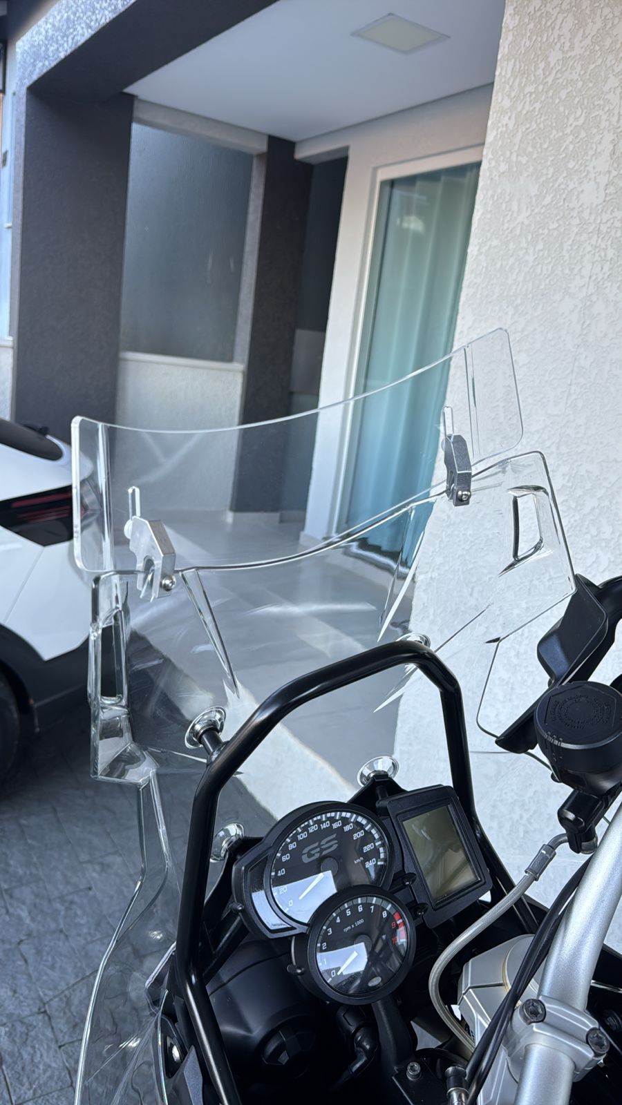 DEFLETOR DE PARA BRISA BOLHA BMW  F 800 GS 14/19 - ADVENTURE