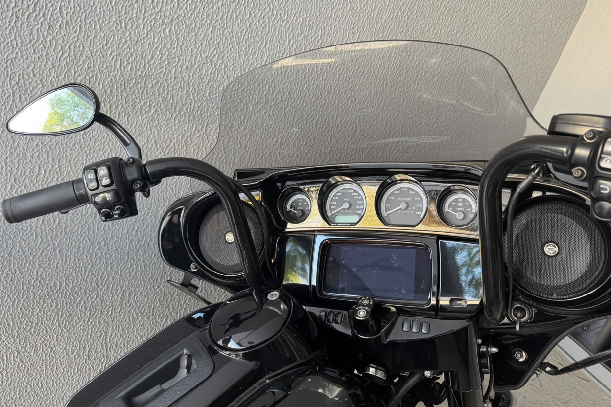 PARA BRISA BOLHA HARLEY DAVIDSON ELECTRA/ STREET/ ULTRA GLIDE 14/23 CVO
