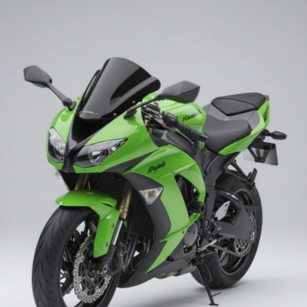 PARA BRISA BOLHA KAWASAKI ZX6R MODELO DOUBLE BUBBLE 09/24