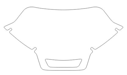 PARA BRISA BOLHA HARLEY DAVIDSON LOW RIDER 22/25