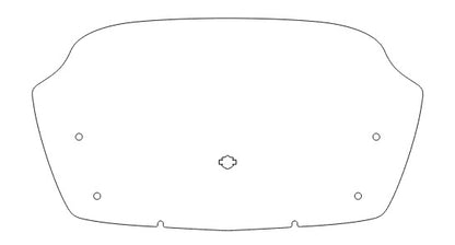 PARA BRISA BOLHA HARLEY DAVIDSON STREET GLIDE 24/25 + ALTA. SUP BAIXO