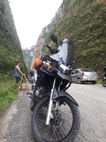 PARA BRISA (BOLHA) + DEFLETOR DE BOLHA HONDA XRE 300 19/23